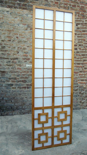 stil japanskih kliznih vrata sa donjim kockicama